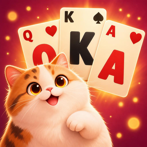 Solitaire Cat Café app icon